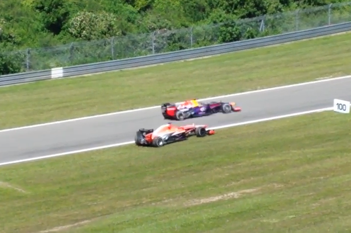 Marussia - Vettel Nurburgring