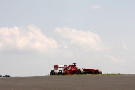 06.07.2013- Qualifying, Felipe Massa (BRA) Scuderia Ferrari F138