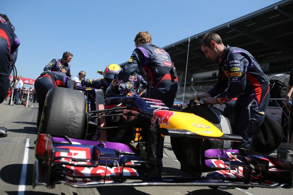 07.07.2013-  Race, Mark Webber (AUS) Red Bull Racing RB9