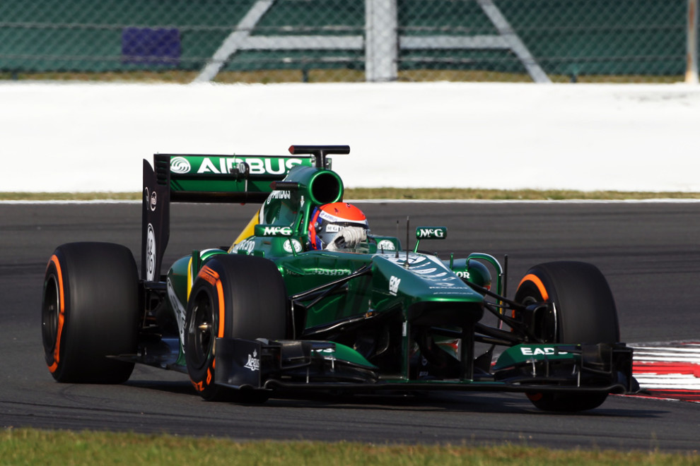 F1 | Caterham in pista a Silverstone con componenti 2014