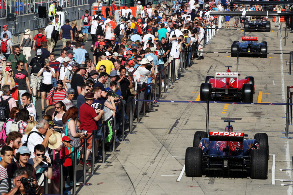 Motor Racing - Formula One Young Drivers Test - Day Two - Silverstone, England