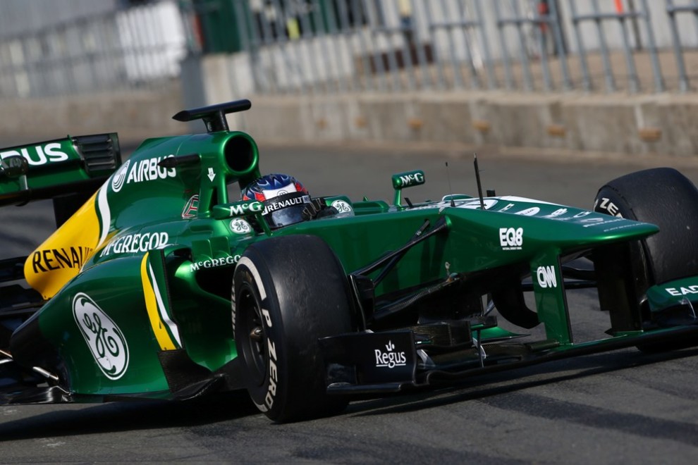 Will Stevens (GBR) Caterham CT03 Test Driver.