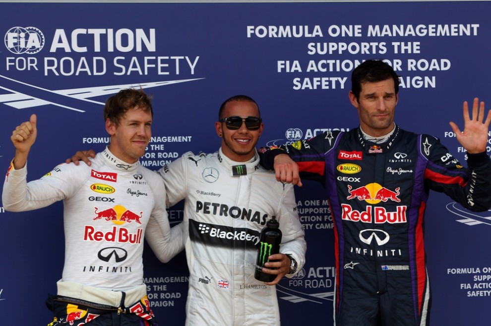 F1 | Gp Germania 2013: Pole Hamilton, Ferrari 4°fila con le medie