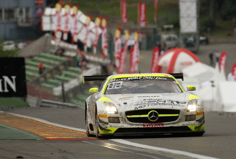 BES | 24h Spa, Gara: vince la Mercedes SLS di Schneider, il re delle 24 ore