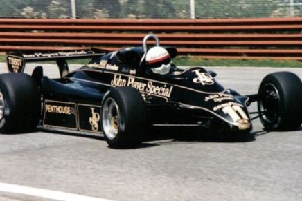 De Angelis Lotus Zeltweg 1982