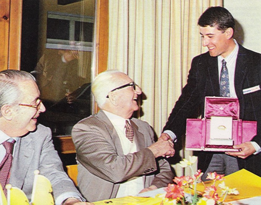 Ivan Capelli Enzo Ferrari Premio Tartaruga d'Oro 1985