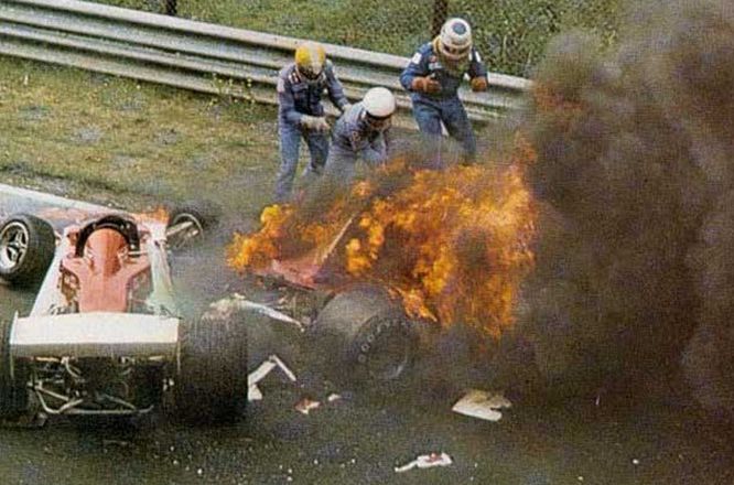 Lauda Ferrari Nurburgring 1976