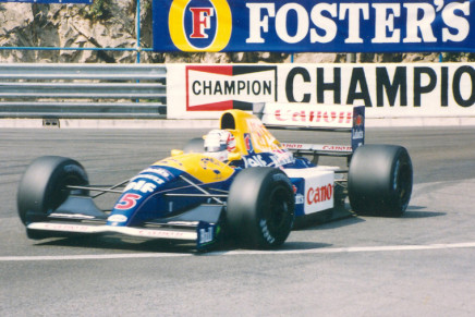 Nigel Mansell WIlliams Renault FW14 Monaco 1991