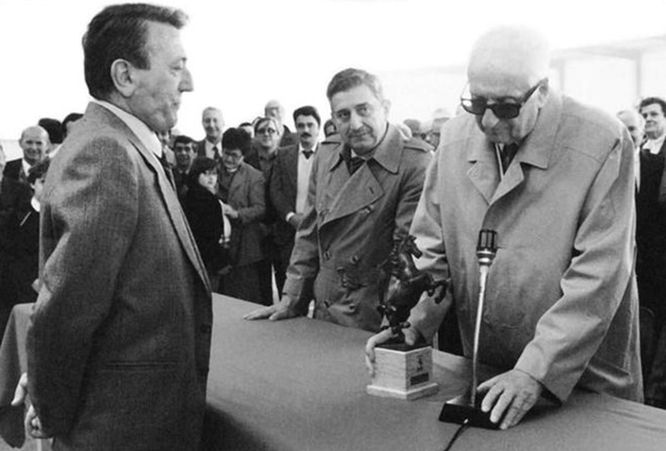 Sergio Scaglietti Enzo Ferrari