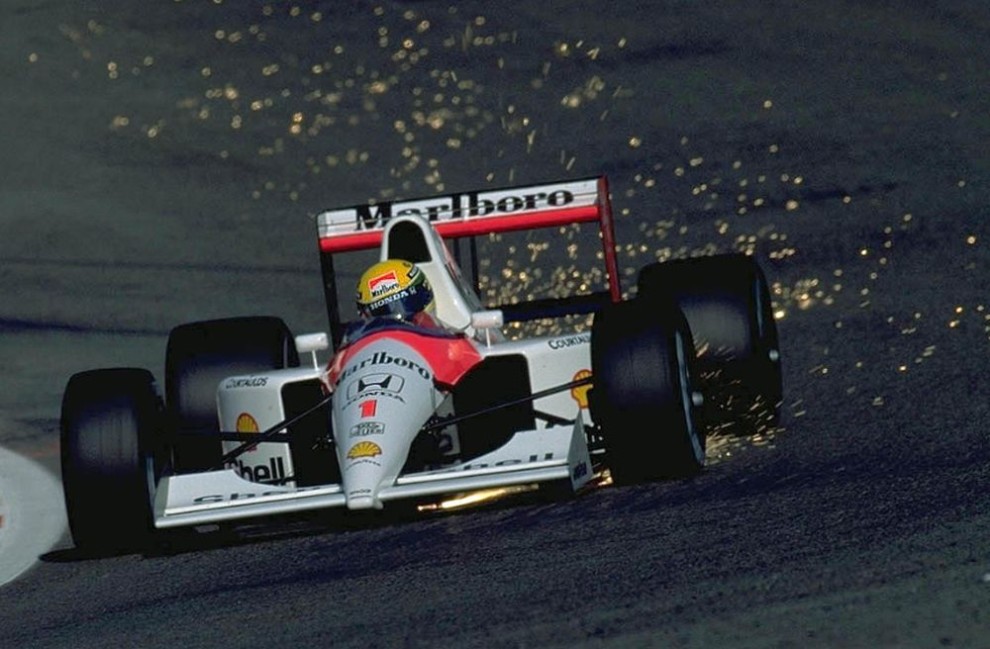 Ayrton Senna Mclaren 1991