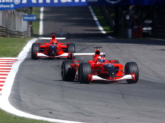 F1 | One off: la Ferrari col muso nero a Monza 2001