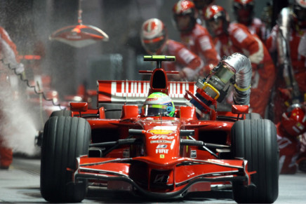 Felipe Massa Ferrari Singapore 2008