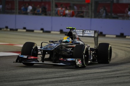 20.09.2013- Free Practice 1: Esteban Gutierrez (MEX), Sauber F1 Team C32