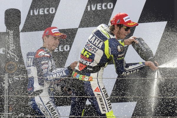 MotoGP | Rossi: “Terzo posto positivo, bello essere sul podio”