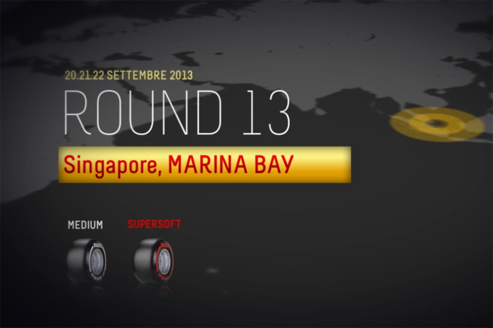 F1 | GP Singapore 2013: Video 3D Pirelli