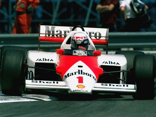 Alain Prost McLaren MP4 2 C 1986