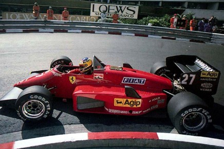 Alboreto Monaco 1986 Ferrari