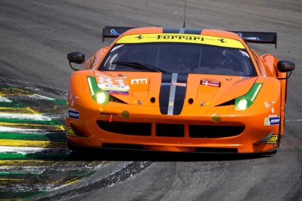 Davide Rigon su Ferrar 458GT2