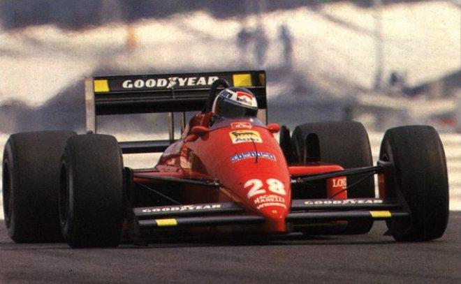 Gerhard Berger Ferrari 1987