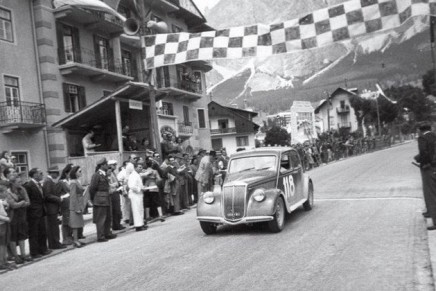 Lancia Aprilia Coppa Oro Dolomiti 1948 Giannino Marzotto