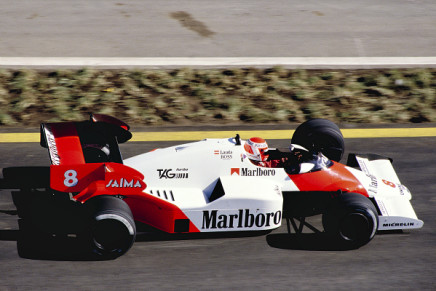 Niki Lauda McLaren MP4 2 Tag Porsche 1984