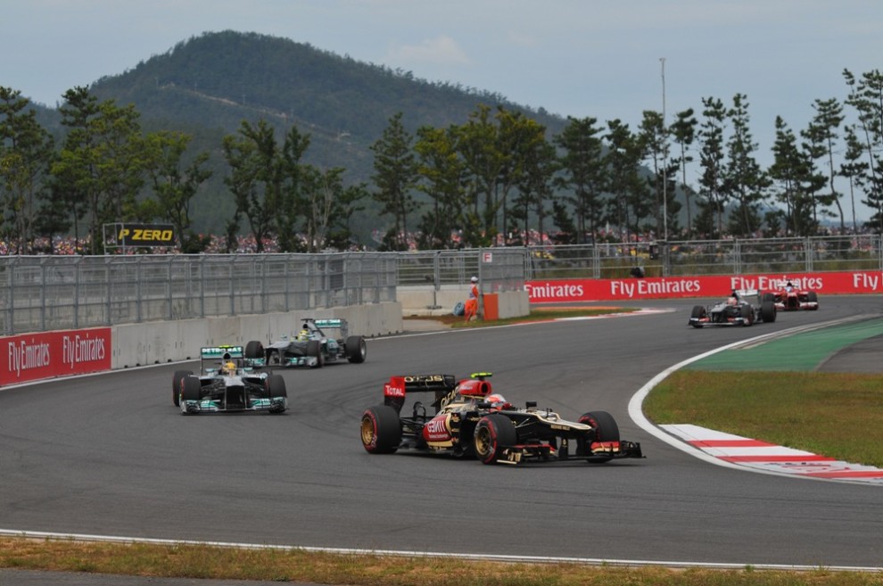 06.10.2013- Race: Romain Grosjean (FRA) Lotus F1 Team E21