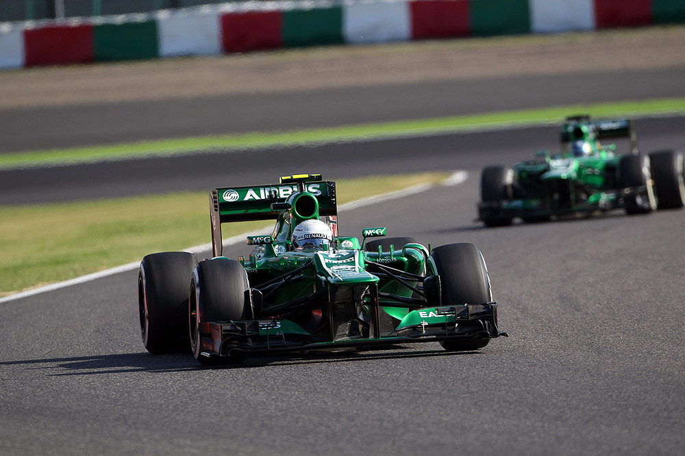 F1 Entrambi i piloti Caterham a rischio per la prossima stagione Formula 1 Motorsport