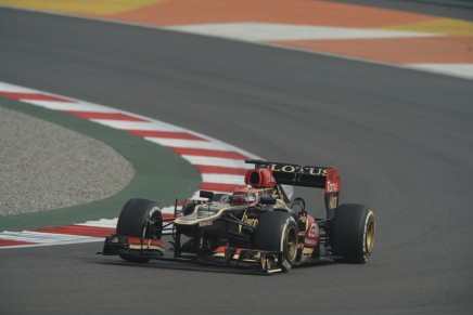 25.10.2013- Free Practice 1: Kimi Raikkonen (FIN) Lotus F1 Team E21