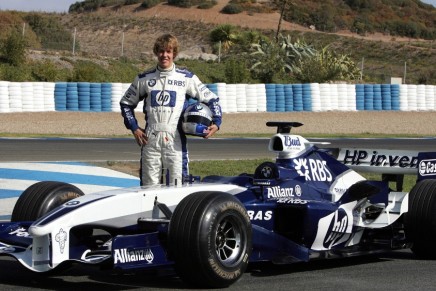 Vettel Williams Jerez 2005