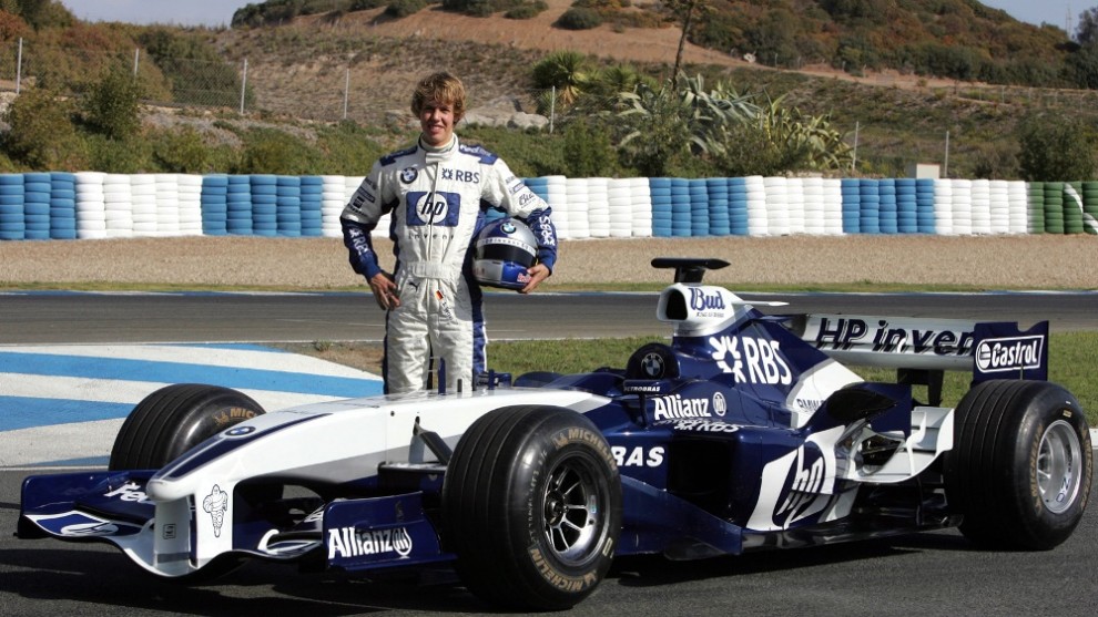 Vettel Williams Jerez 2005