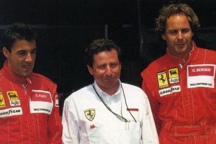 Alesi Berger Jean Todt 2