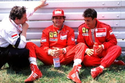 Alesi Berger Jean Todt Ferrari