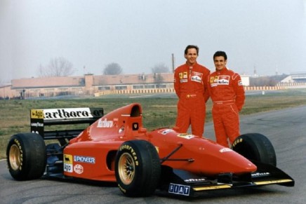 Alesi Berger presentazione Ferrari