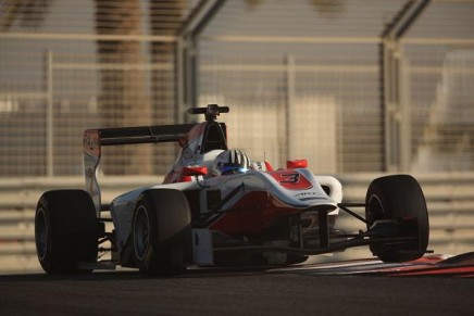 Alex Fontana test GP3 Abu Dhabi 2013