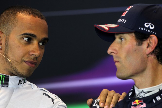 Webber incorona Hamilton: “In qualifica è come Senna”