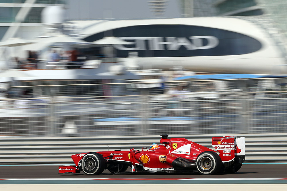 Abu Dhabi Grand Prix, UAE  31 October - 3 November 2013