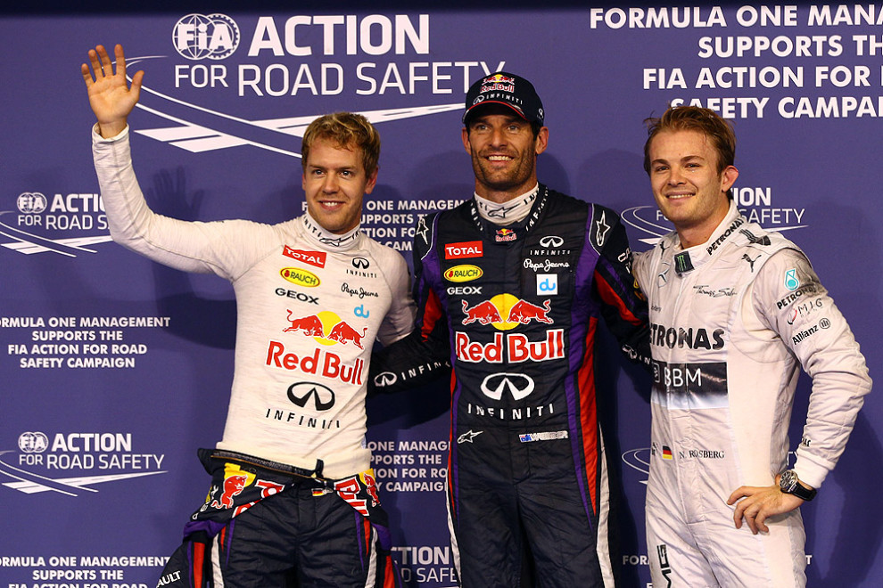 Abu Dhabi Grand Prix, UAE  31 October - 3 November 2013