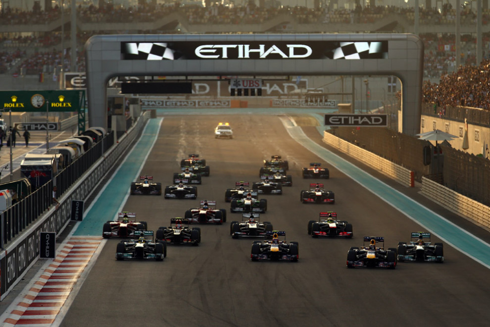 Abu Dhabi Grand Prix, UAE  31 October - 3 November 2013