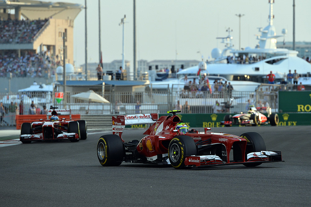 Abu Dhabi Grand Prix, UAE  31 October - 3 November 2013