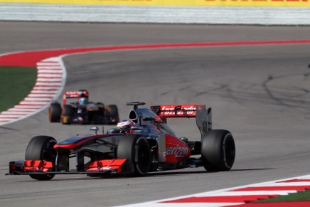 17.11.2013- Race, Jenson Button (GBR) McLaren Mercedes MP4-28