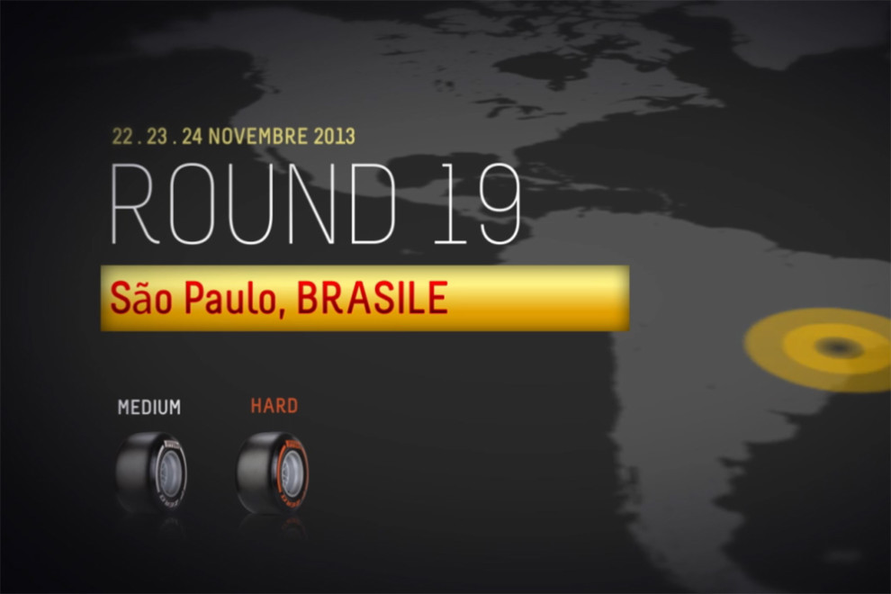 F1 | GP Brasile 2013: Video 3D Pirelli