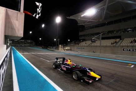 kvyat race 1 abu dhabi