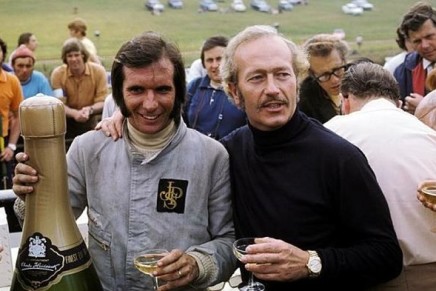 Emerson Fittipaldi e Colin Chapman