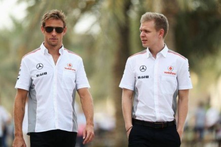 Button Magnussen McLaren 2013