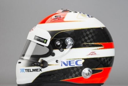 casco sutil sauber 2014