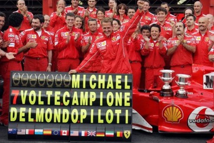 f1-68schumacher festeggiamenti ferrari 2006-foto5