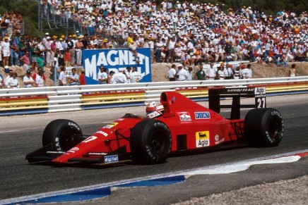 Mansell Ferrari 640 1989