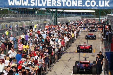 F1 Testing Silverstone, England 17 - 19 July 2013