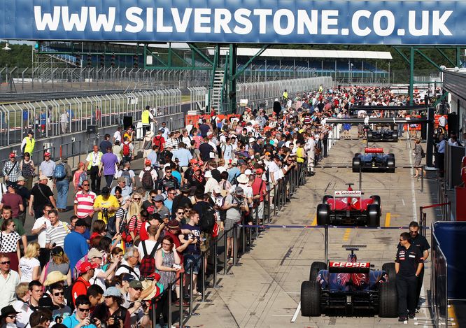 F1 Testing Silverstone, England 17 - 19 July 2013