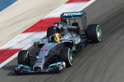 F1 Testing Bahrain, Sakhir 27 February  - 02 March 2014